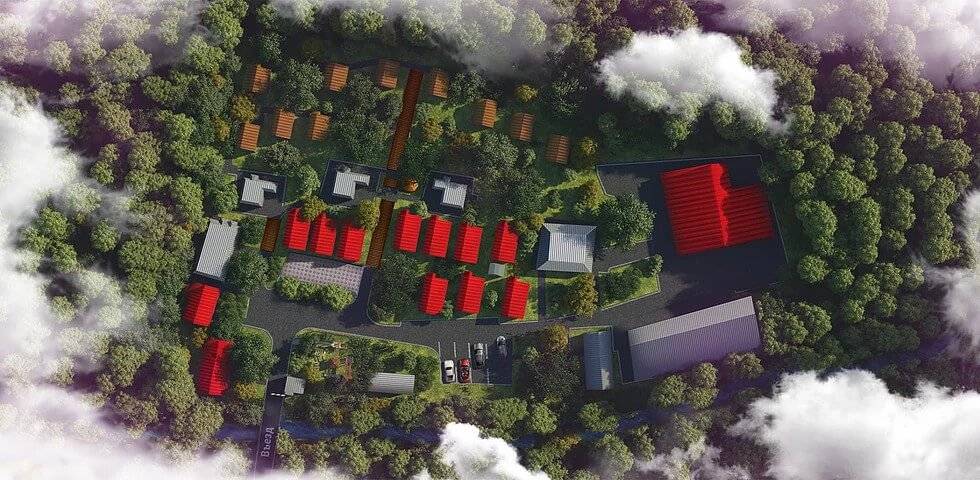Карта базы отдыха